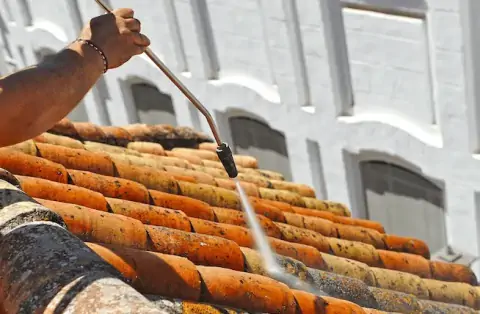 Nettoyage de toitures - Tréguennec